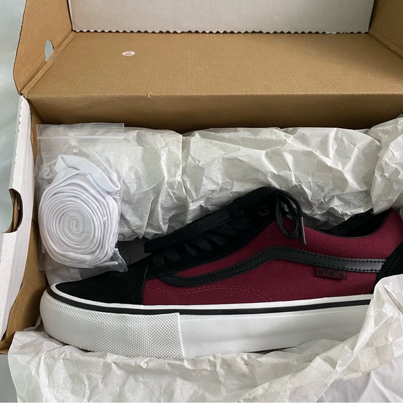 Vans Skate Old Skool Port and Black - Picture 4 of 4